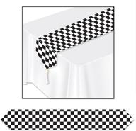 beistle 54100 printed checkered 11 inch logo