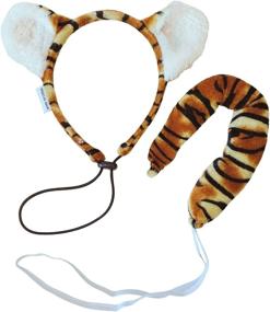 img 3 attached to Midlee Tiger Costume Headband Large