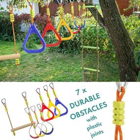 img 2 attached to 🤸 Optimized Backyard Slackline Obstacle Training Course
