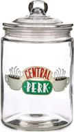 must-have friends tv show merch: central perk cookie jar for die-hard fans! логотип