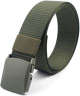 tactical adjustable outdoor belts for men - durable corelife accessories logo