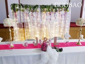 img 3 attached to 🌟 12X72 Inch Sparkly Sequin Table Runner by DUOBAO