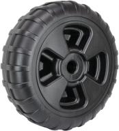 extreme max 3005.3729 heavy-duty 24&#34; plastic roll-in dock/boat lift wheel in black - efficient and durable logo