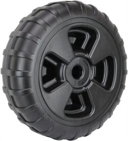 img 4 attached to Extreme Max 3005.3729 Heavy-Duty 24&#34; Plastic Roll-In Dock/Boat Lift Wheel in Black - Efficient and Durable