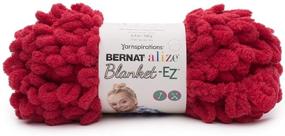 img 4 attached to 🧶 Alize Blanket-EZ Yarn in Bright Red by Bernat