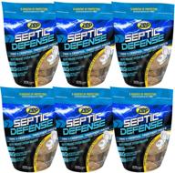 zep zstp6-6-pack septic treatment concentrate (case of 6) - safe for all septic systems logo