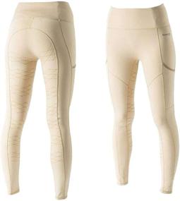 img 4 attached to HORZE Women's Kira Full Seat Leggings