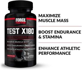 img 1 attached to 💪 Maximize Testosterone Levels and Athletic Performance with Test X180 Testosterone Booster: Featuring Fenugreek Seed, Tribulus, Cordyceps, and Mens Vitamins - Force Factor, 60 Capsules