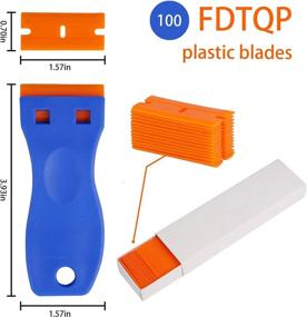 img 3 attached to FDTQP Plastic Adhesive Removing Stickers