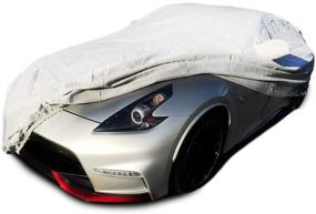 img 4 attached to 🚗 Heavy-Duty Weatherproof Ultrashield Car Cover for 2009-2019 Nissan 370Z / 370Z Nismo - CarsCover Custom Fit Covers