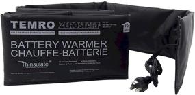 img 3 attached to 🔌 Zerostart 2800063 Electric Battery Blanket: Efficient Battery Heater Wrap for 36-Inch Batteries - CSA Approved, 120V, 80W, Black