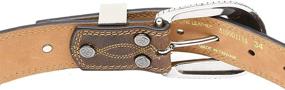 img 2 attached to 👢 ARIAT Women's Fatbaby Center Stitch Belt: Sleek Style and Superior Quality
