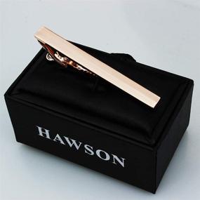 img 3 attached to HAWSON Unique Necktie Accessories Silver