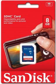 img 1 attached to 💾 5 Pack Sandisk 8GB SDHC Class 4 Flash Memory Cards - 8 GB Storage Capacity