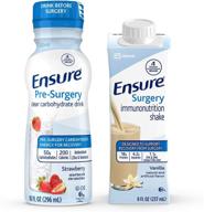 🏥 ensure surgery perioperative 5-day bundle: includes 3 ensure pre-surgery clear carbohydrate drinks & 20 ensure surgery immunonutrition shakes logo