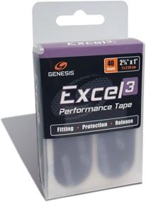 img 1 attached to 🎳 Enhance Your Bowling Game with Genesis Excel Performance Tape: The Ultimate Fitting & Protection Finger Tape for Bowlers