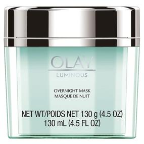 img 4 attached to 🌙 Olay Regenerist Luminous Overnight Facial Mask Gel Moisturizer, 4.5 Ounce with Vitamin C & E - Improved Packaging