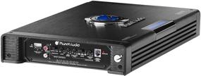 img 1 attached to 🚗 Planet Audio AC2000.2 Anarchy Series Car Audio Amplifier - High Output, 2 Channel, 2/8 Ohm, High/Low Level Inputs, High/Low Pass Crossover, Full Range - Connect to Stereo and Subwoofer, Black