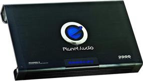 img 3 attached to 🚗 Planet Audio AC2000.2 Anarchy Series Car Audio Amplifier - High Output, 2 Channel, 2/8 Ohm, High/Low Level Inputs, High/Low Pass Crossover, Full Range - Connect to Stereo and Subwoofer, Black