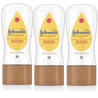 👶 johnson's baby oil gel with shea & cocoa butter - 6.5oz (192ml) - pack of 3 logo