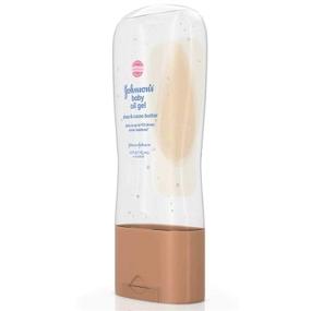 img 2 attached to 👶 Johnson's Baby Oil Gel with Shea & Cocoa Butter - 6.5oz (192ml) - Pack of 3