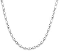 📿 beaded boys' jewelry: sterling silver necklace chain for enhanced seo logo