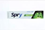 🦷 spry xylitol toothpaste with fluoride: natural spearmint flavor, 5 oz (3 pack) - anti-cavity protection logo