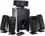 улучшенная акустическая система logitech x-540 5.1 surround sound с сабвуфером - максимальное звуковое впечатление логотип