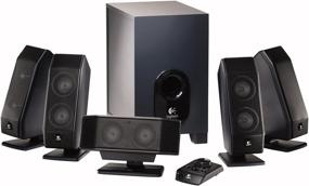 img 3 attached to Улучшенная акустическая система Logitech X-540 5.1 Surround Sound с сабвуфером - Максимальное звуковое впечатление