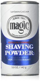 img 2 attached to Efficient Hair Removal with Magic Shaving Powder Blue 5 Ounce Regular Depilatory - 6 Pack (145ml)