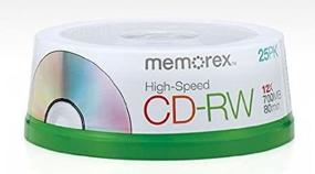 img 3 attached to Memorex 80-Minute CD-RW 4x-12x Speed - High Speed 25-Pack Spindle