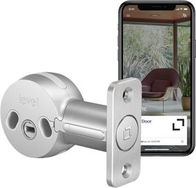 img 4 attached to Level Bolt Bluetooth Deadbolt Smart Lock - Keyless Entry with Apple HomeKit, Smartphone Access, Compatible with Existing Lock