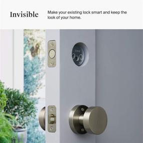img 3 attached to Level Bolt Bluetooth Deadbolt Smart Lock - Keyless Entry with Apple HomeKit, Smartphone Access, Compatible with Existing Lock