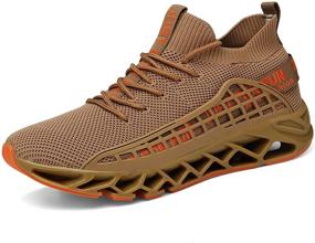 img 3 attached to FZUU Athletic Running Sneakers Numeric_12