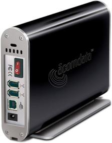 img 1 attached to 📁 Acomdata Samba USB 2.0/Firewire 400 3.5-Inch SATA HDD Enclosure SMBXXXU2FE-BLK (Black)