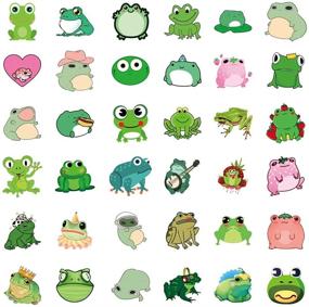 img 3 attached to 200PCS Animal Stickers for Water Bottles, Laptop, Skateboard & More - Frog, Sloth, Koala, Dinosaur Decals!