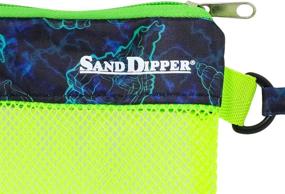 img 2 attached to 🏖️ Ultimate Convenience: Sand Dipper Shell Collecting Beach Bag (Wristlet)