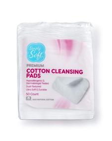 img 3 attached to Jumbo Cotton Cleansing Pads - Premium Quality, 100% Pure Cotton - Large 3.5” x 4.5” Pads (200 Count)