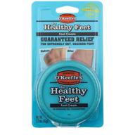 👣 o'keeffe's for healthy feet daily foot cream, 2.7 oz - pack of 3 by o'keeffe's logo