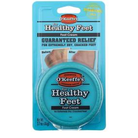 img 4 attached to 👣 O'Keeffe's For Healthy Feet Daily Foot Cream, 2.7 oz - Pack of 3 by O'Keeffe's