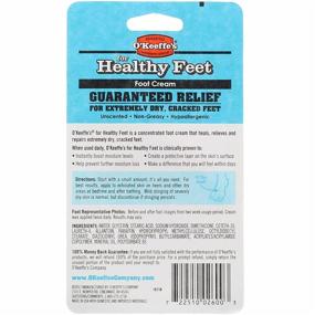 img 2 attached to 👣 O'Keeffe's For Healthy Feet Daily Foot Cream, 2.7 oz - Pack of 3 by O'Keeffe's