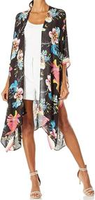 img 3 attached to 👘 Bohemian Women's Clothing: Kimono Cardigans for Swimsuits & Cover Ups