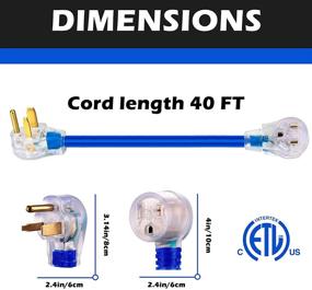 img 3 attached to Enhance Your Electric Generator Efficiency with HZXVOGEN Extension Adapter