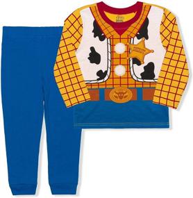 img 3 attached to 🤠 Playtime Adventures Await with Disney Toy Story Boy's 4-Piece Woody and Buzz Lightyear Pant Sets