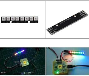 img 3 attached to 💡 Комидокс 5 шт. WS2812 5050 RGB светодиодная лента: Высокопроизводительная 8-канальная плата драйвера для Arduino.