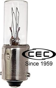 img 1 attached to 💡 CEC Industries 120MB Light Bulbs: Energy-Efficient, 120V, T2.5 Shape, 3W - Pack of 10
