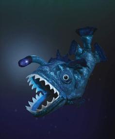 img 1 attached to 🐠 Folkmanis 3147 Anglerfish Hand Puppet: Immerse in Imaginative Underwater Adventures