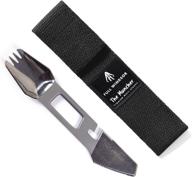 🍽️ full windsor - the muncher portable utensils set with case - titanium spork - 9-in-1 lightweight flatware - multifunctional spork, knife, bottle opener - camping & travel gear for backpacking logo