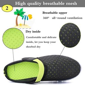 img 2 attached to CELANDA Breathable Sandals Slippers: Ultimate 👞 Outdoor Men's Shoes for Comfort and Style