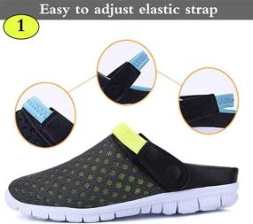 img 3 attached to CELANDA Breathable Sandals Slippers: Ultimate 👞 Outdoor Men's Shoes for Comfort and Style